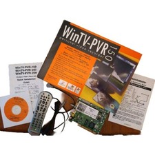 WinTV-PVR 150 Personal Video Recorder bus card with 125 channel all accessories