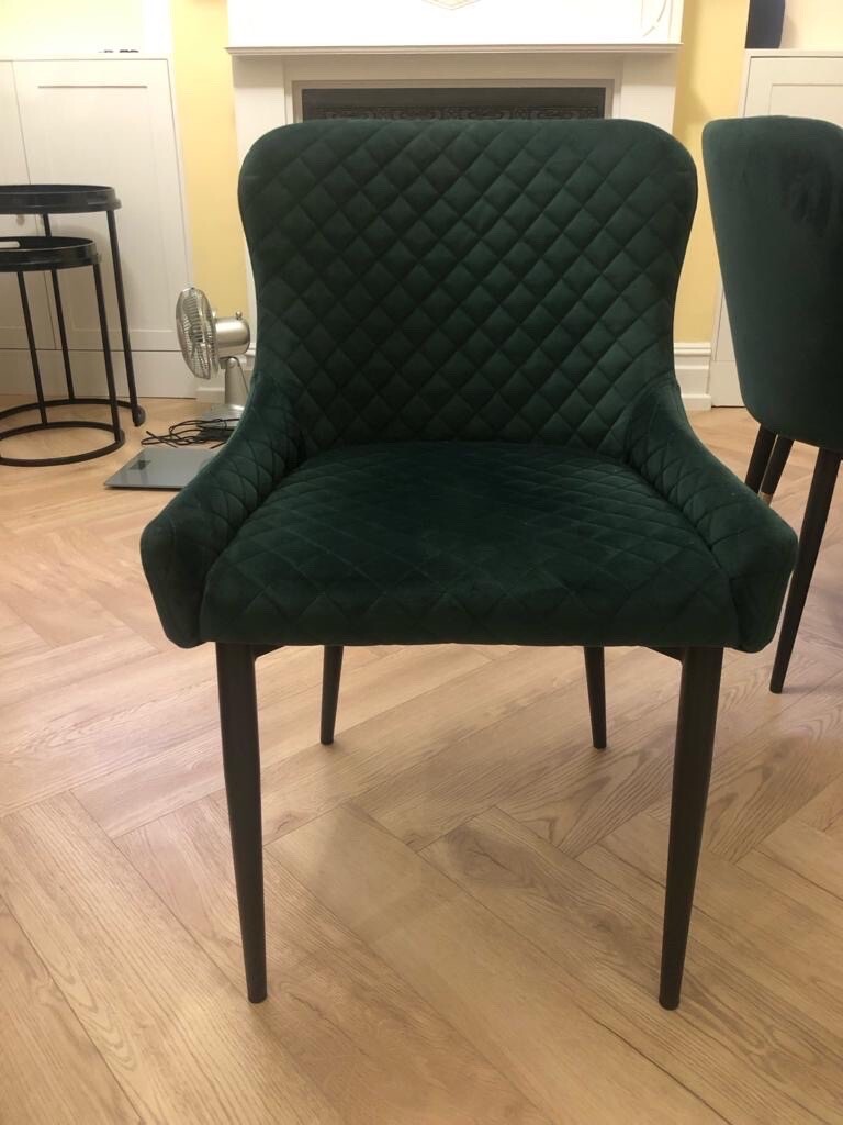 Ore extending 68 seater dining table black Barely Used eBay