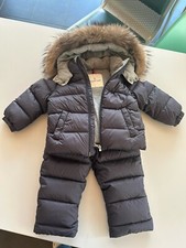 Moncler Enfant Giubbotto e Pantaloni Da Sci New Mauger Blu