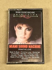 Primitive Love By Miami Sound Machine Cassette, 1985 