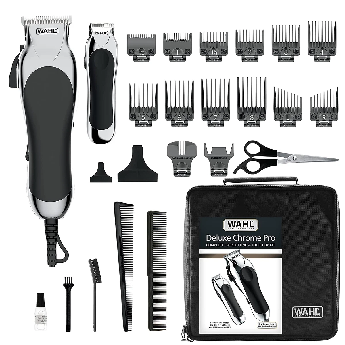 Kit wahl clipper deluxe groom pro top