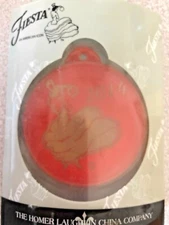 FIESTA  Homer Laughlin Company POPPY DANCING LADY 2014 Ornament ~ NIP