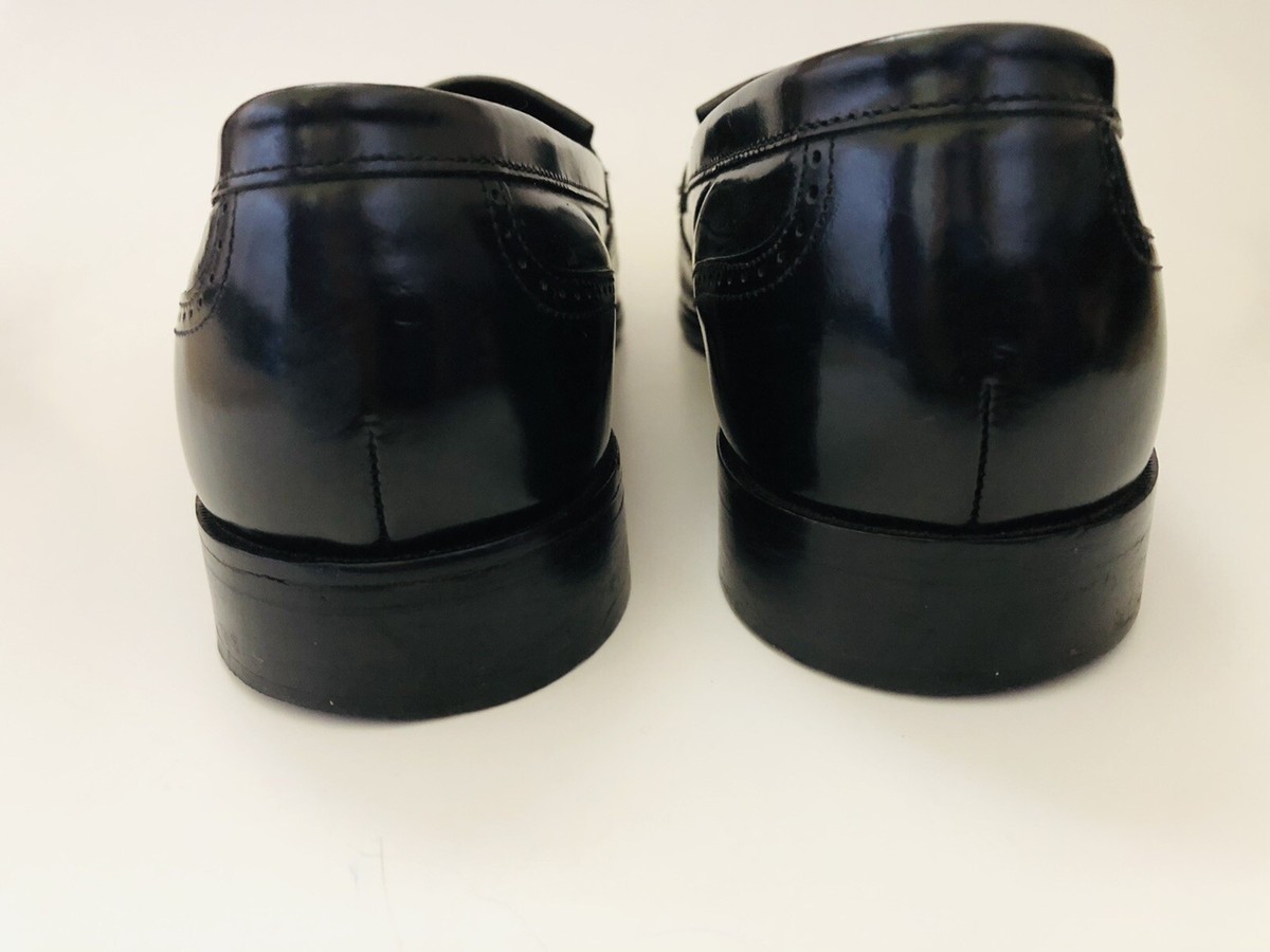 Bostonian Classics 20370 First Flex Black Leather Tassel 