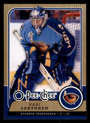 2008-09 O-Pee-Chee #296 Kari Lehtonen Atlanta Thrashers