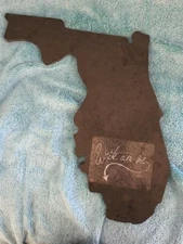 NWT Slate Gray Cheese Serving Board / Decor by Top Shelf Living  State FLORIDA