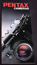 Original Pentax Camera Systems Brochure - Excellent