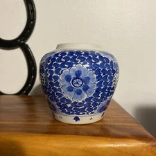 Porcelain Vase Home Decor  Blue Vase