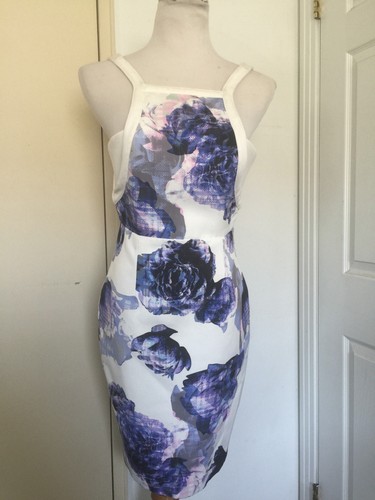 Finders Keepers Floral Spaghetti Strap Dress Sold Out Size S NWOT - Picture 3 of 8