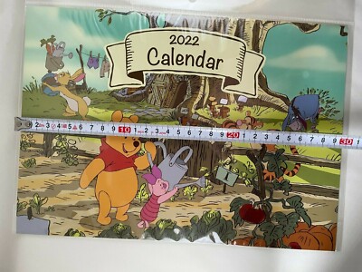 Winnie the Pooh 2022 WALL CALENDAR Jan-Dec - Japanese Disney