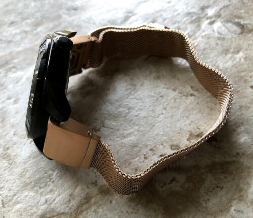 Banda milanesa color oro rosa para Garmin D2 Delta S y epix Pro 42 mm -A20B18 - Imagen 4 de 10