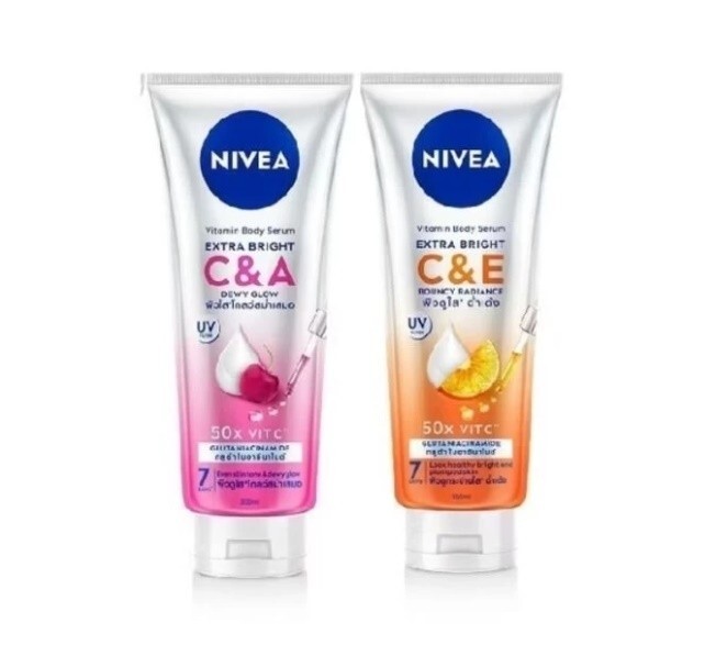 Nivea Extra White Vitamin Lotion Skin Whitening 300ml 2-Pack