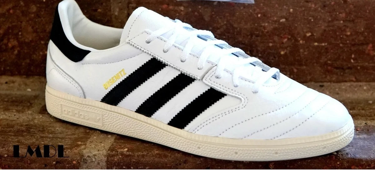 kalligraf Belønning Til sandheden adidas Busenitz White Black Premium Leather Mens Skate Shoe size 7 | eBay