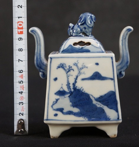 Antike Imari Keramik Imari Koro Räuchergefäß Japan Skulptur 1880 Ofen Kunsthandwerk - Bild 8 von 9