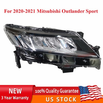 For 2020 2021 2022 Mitsubishi Outlander Sport LED Head Light Passenger Side Lamp