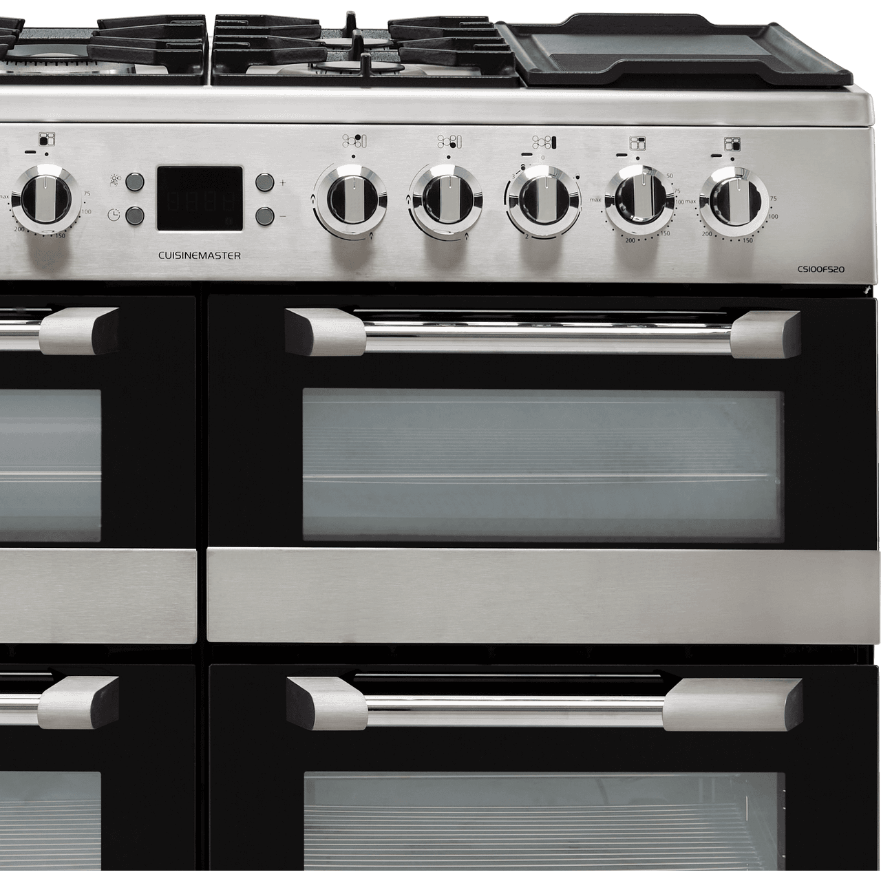 Leisure CS100F520X Cuisinemaster 100cm Dual Fuel Range Cooker 5 Burners