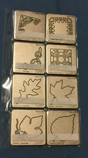 Cuttlebug Metal Dies Lot of 8 Provo Craft leaves