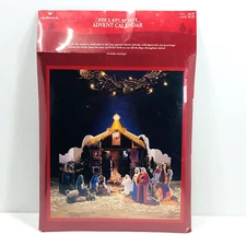 Hallmark Advent Calendar God's Gift of Love Story of Christ's Birth on Flaps