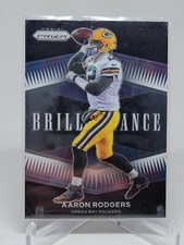2021 Panini Prizm Aaron Rodgers Brilliance Insert #B-6 Green Bay Packers D6F