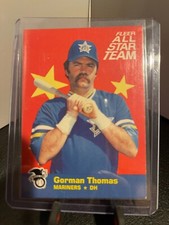 1986 Fleer All-Stars Gorman Thomas Seattle Mariners #11
