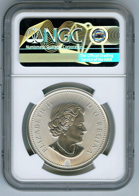 2022 W 1C CANADA 1 OZ SILVER NGC SP70 FAREWELL TO THE PENNY MAPLE