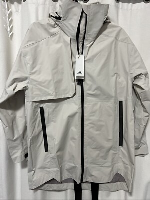 NWT Adidas Jacket Men MyShelter Rain.Rdy Parka Waterproof Wind Proof SM IR6155