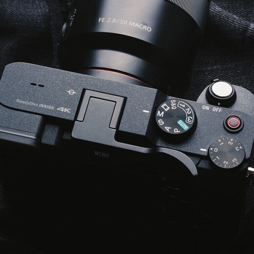 For Sony A7C A7CII A7CR Thumb Rest Thumb Up Grip With Leather Sticker - Picture 5 of 16