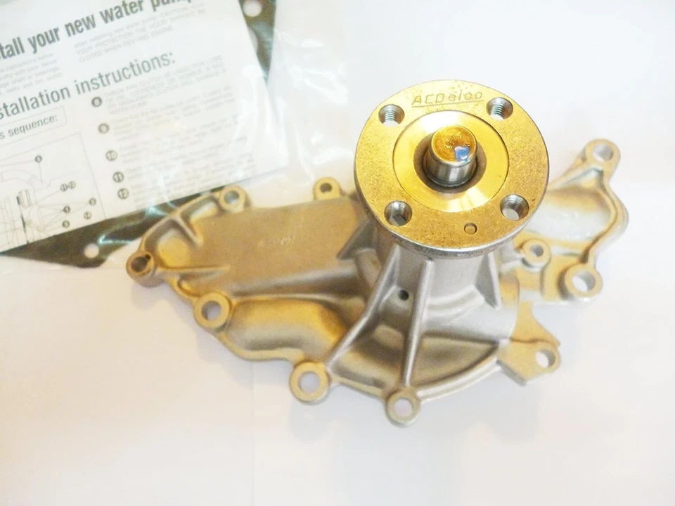 CHEVROLET CAMARO JEEP CHEROKEE WAGONER PONTIAC BOMBA DE AGUA CON JUNTA 82-86 OEM Foto 3 de 4