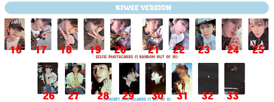 BAEKHYUN EXO - Essence of Rever Album genuine Official PHOTOCARD