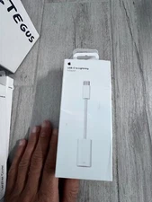 GENUINE Apple USB-C to Lightning Adapter MUQX3AM/A A2868 opened box, new.
