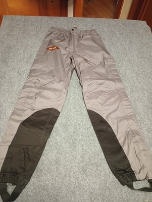 Harley-Davidson Rain Pants Gray Waterproof Motorcycle Rain Gear Size S Unisex