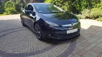 Maxton Design Frontlippe Passend FüR Opel Astra GTC Schwarz Hochglanz