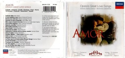Amor: Opera's Great Love Songs (CD 1998)