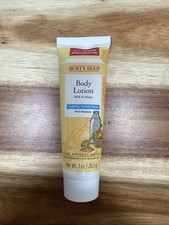 Burt's Bees Body Lotion with Milk  Honey 1 oz Normal to Dry Skin New and Sealed