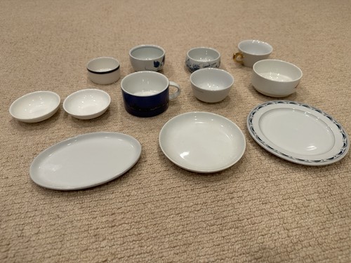 Airline Dishware/China/Cup $6 Per Item, You Pick, Confirm Available Before Order