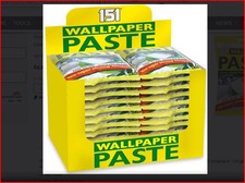 151 Wallpaper Paste 6 Pint Pack 5 Rolls For All Types Paper b0x of 20 packs