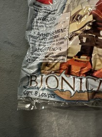 Vintage 2001 McDonalds Happy Meal Toy Lego Bionicle #1 HUKI New/Sealed Package