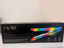 SB2 By Sutra Ceramic with magnetic plates 1" Digital Flat Iron NEW 