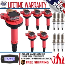 Super Performance Ignition Coil & Iridium Spark Plug For Ford Explorer F150 3.5L