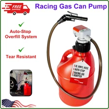 TERA PUMP XL Auto-Stop Gas Cap Fuel Transfer Pump For Gas Cans And Containers