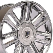 Oew Fits 22 Wheel Cadillac Escalade Yukon Tahoe Ca83 Chrome 5358 22x9