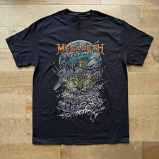 Megadeth Est. 1983 T-shirt, Unisex Black T-shirt, Size S-5XL