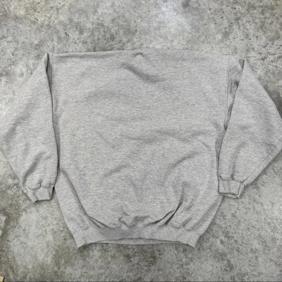 Alabama Crimson Tide Sweatshirt Mens XL Gray NCAA Football Roll Tide Crewneck - Image 4 of 4