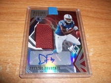 2018 NFL Panini Phoenix Daurice Fountain Rookie Football Auto Card 35/199. rookie card picture