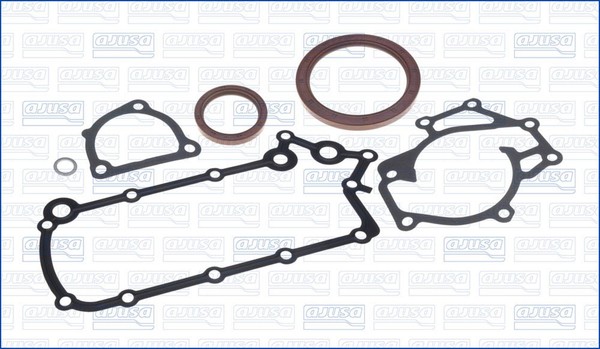 Dichtungssatz KurbelgehäUse Ajusa 54172100 FüR Kia Hyundai A1 D4CB Jc Sorento Tq-image