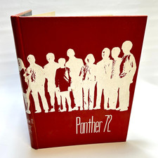 Panther 72 Abraham Lincoln Jr Sr High Houston TX Yearbook Vol 3 1972 Vintage