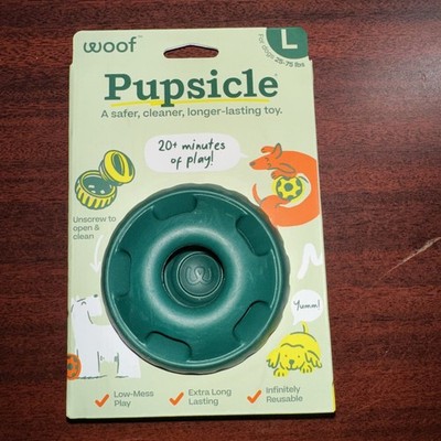 Woof Pupsicle Large Treat Dispensing Toy Durable Non Toxic For LARGE DOGS