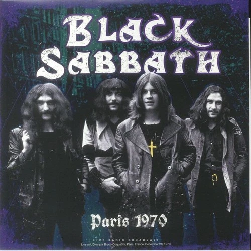 Black Sabbath - Paris 1970  - Cult Legends Lp New Sealed
