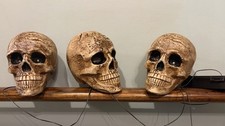 Halloween Skull Decorations With Lights And Sounds