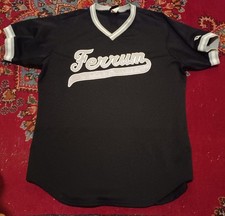 1970s Ferrum College Baseball Jersey Rocky Mount Virginia Wilson Brand Size 48