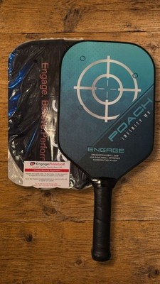 Engage Poach Infinity MX Pickleball Paddle Blue | 13mm Standard USAPA Approved